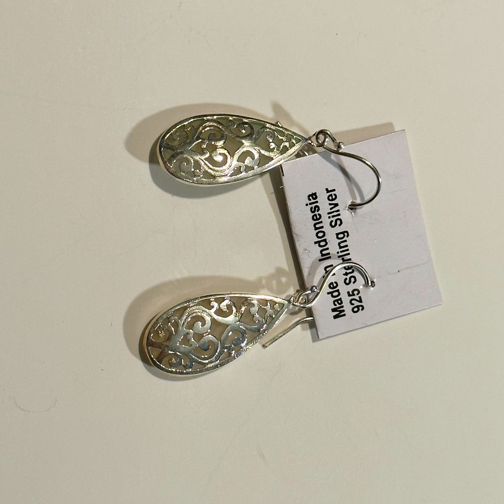 925 silver hook earrings